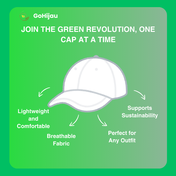 GoHijau Official Cap